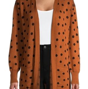 NWT Polka dot cardigan